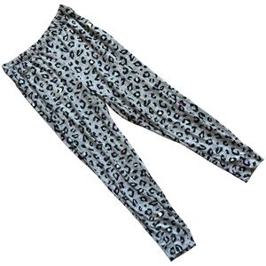 Secret Treasures Grey Leopard Print Lounge Pants